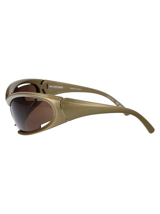 NEW BALENCIAGA SUNGLASSES BB0318S 004 UNISEX BRONZE/BROWN EYEWEAR main image 4